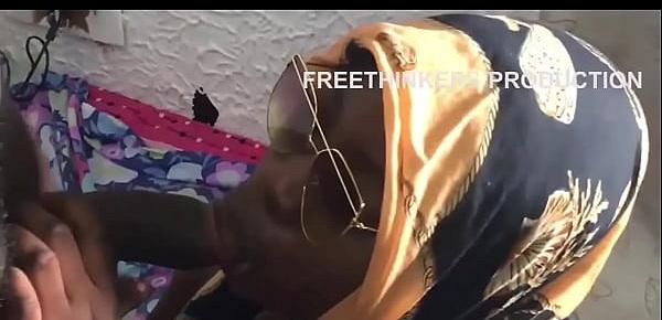  Freethinkers production ghana street pick up big ass girl featuring Nana beauty